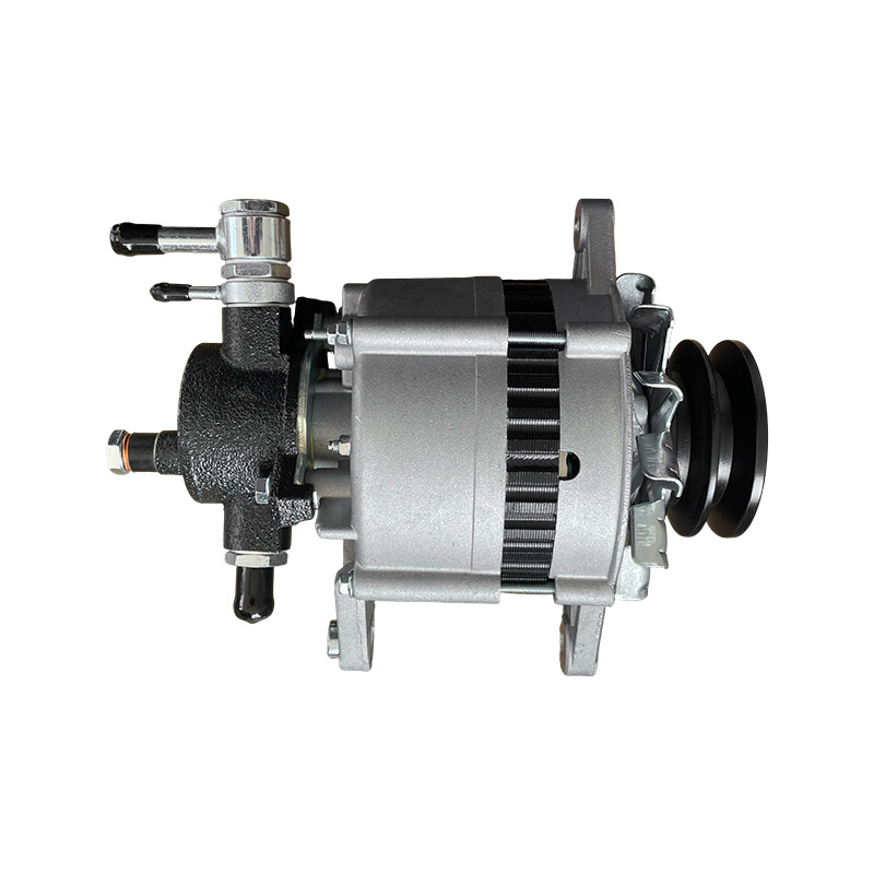 Hitachi 12V 60A 2PK 84มม. เครื่องกำเนิดไฟฟ้ากระแสสลับสำหรับ Nissan Cabstar & Pickup TD เครื่องยนต์ - ใช้งานร่วมกับ 22295N, LR150430